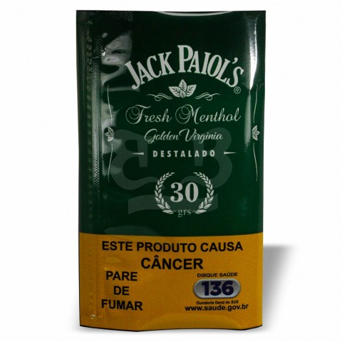 Tabaco/Fumo Jack Paiol's Fresh Menthol Premium - Para Cigarro